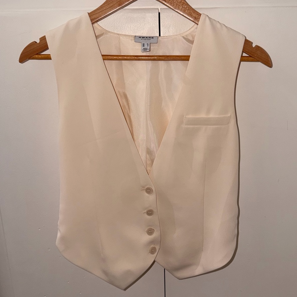 White Vest Top